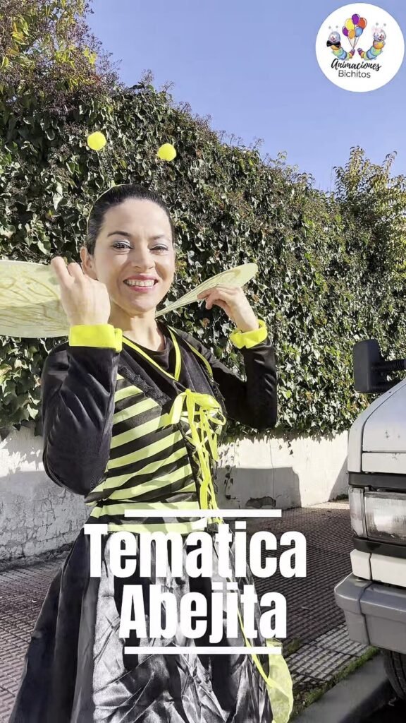 Fiesta Abejita en Madrid — animación infantil Bichitos (foto 1)