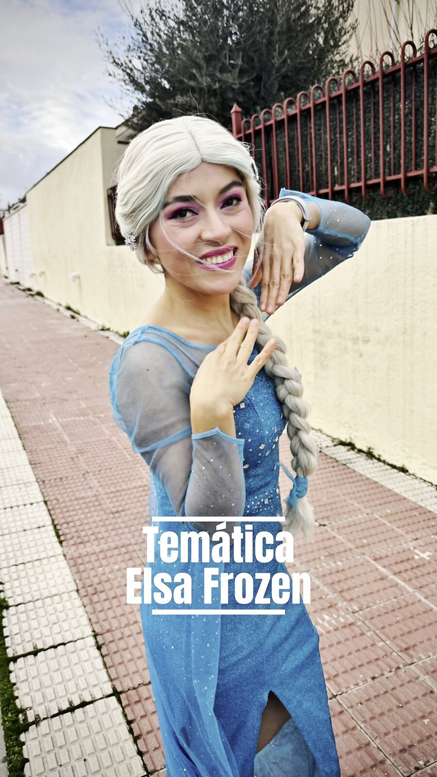 Fiesta Frozen en Madrid — Animación Elsa para cumpleaños - foto 3