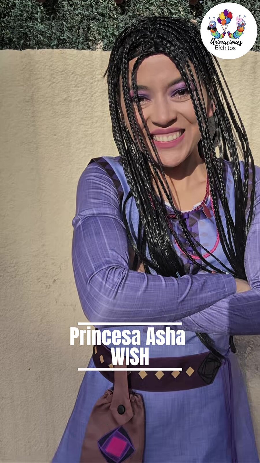 Fiesta Princesa Asha (Wish) en Madrid — Animación cumpleaños - foto 2