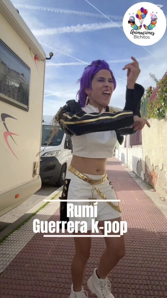 Fiesta K-Pop Demon Hunters Rumi en Madrid — animación infantil Bichitos (foto 1)