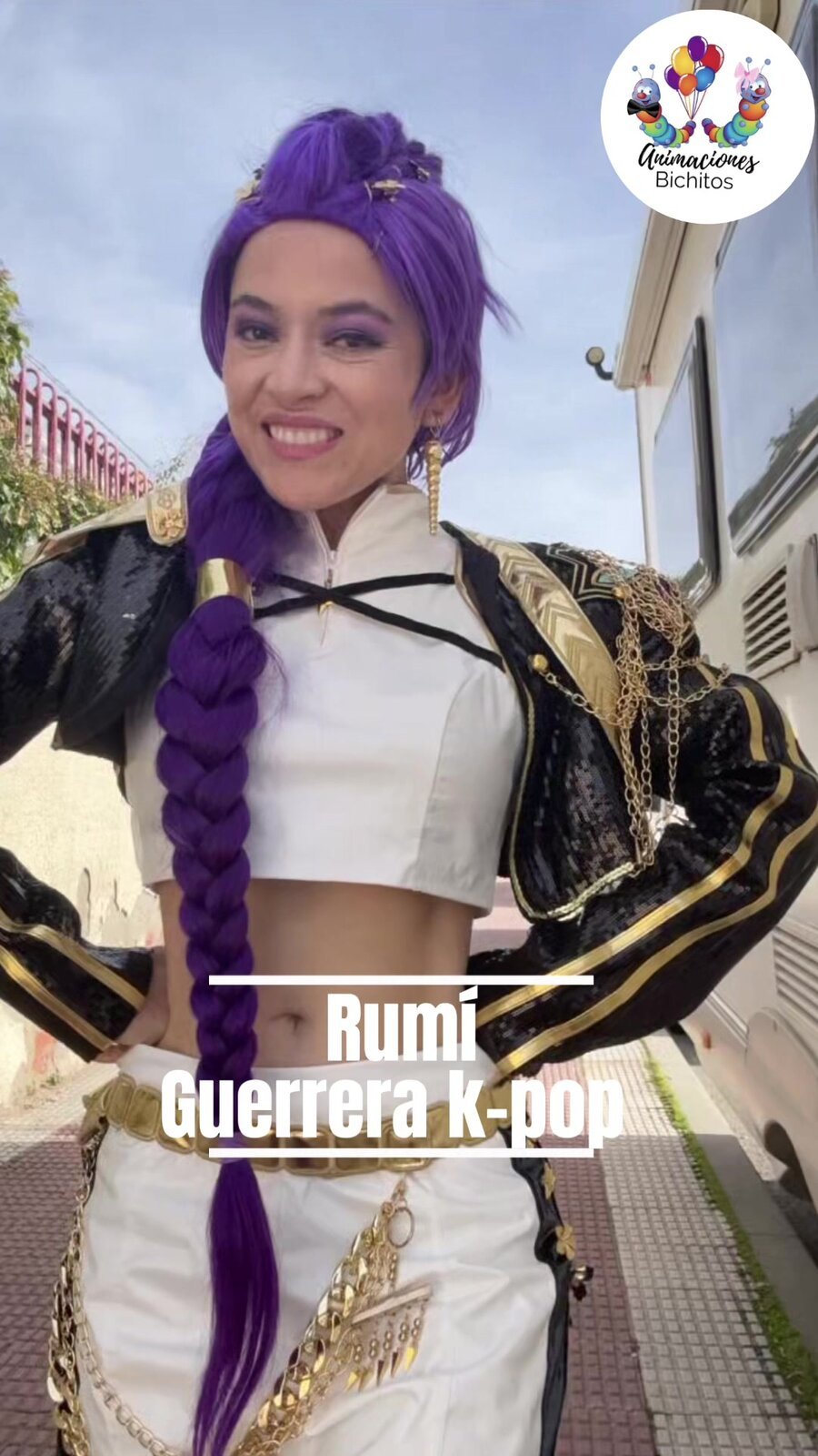 Fiesta K-Pop Demon Hunters en Madrid — Animación Rumi - foto 2