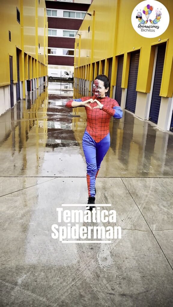 Fiesta Spiderman en Madrid — animación infantil Bichitos (foto 1)