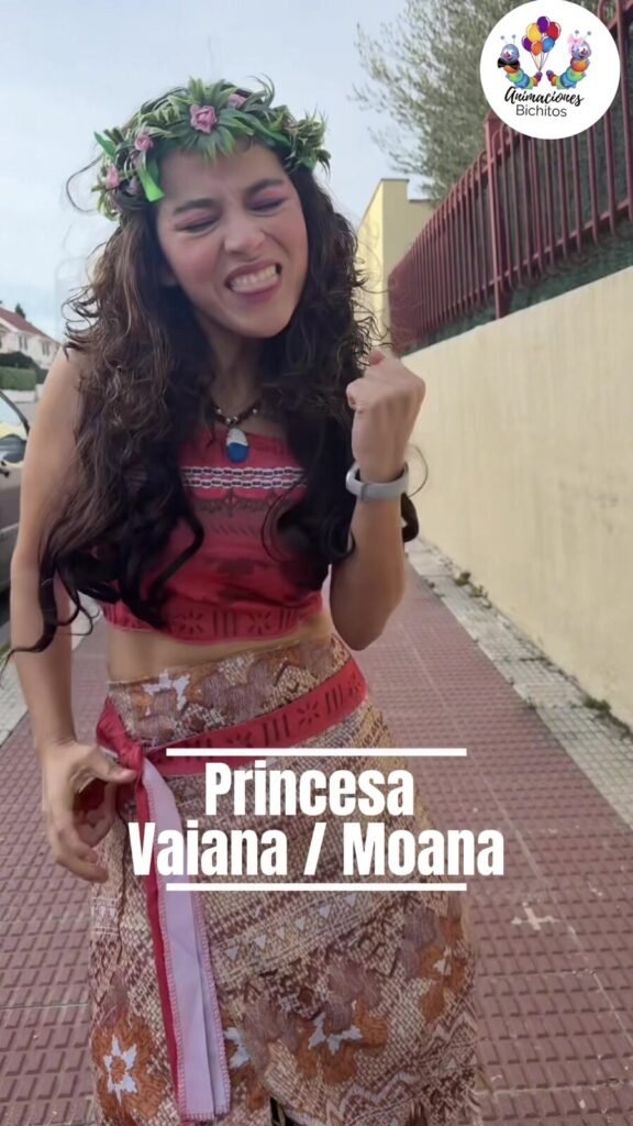 Fiesta Vaiana / Moana en Madrid — animación infantil Bichitos (foto 1)